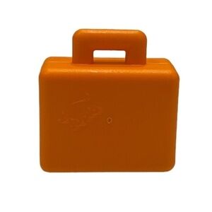 Lego Duplo ORANGE SUITCASE CASE BRIEFCASE Home Office Luggage Airport